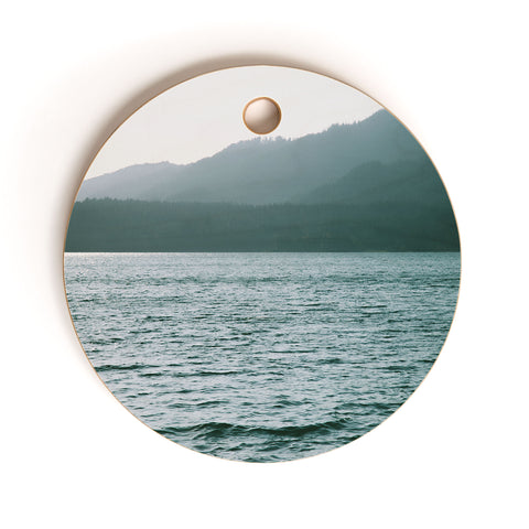 Hannah Kemp Summer Lake Days Cutting Board Round