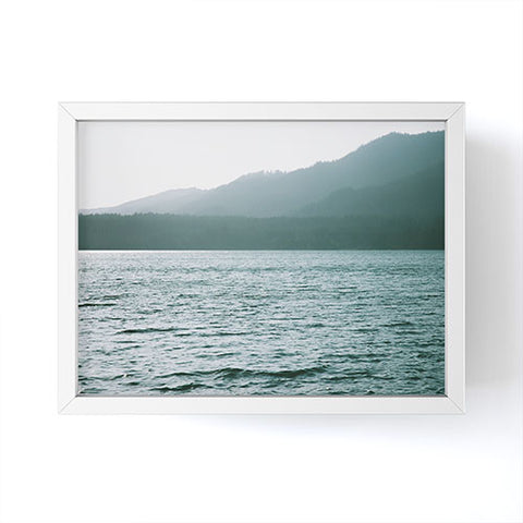 Hannah Kemp Summer Lake Days Framed Mini Art Print