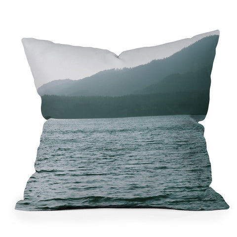 Hannah Kemp Summer Lake Days Throw Pillow