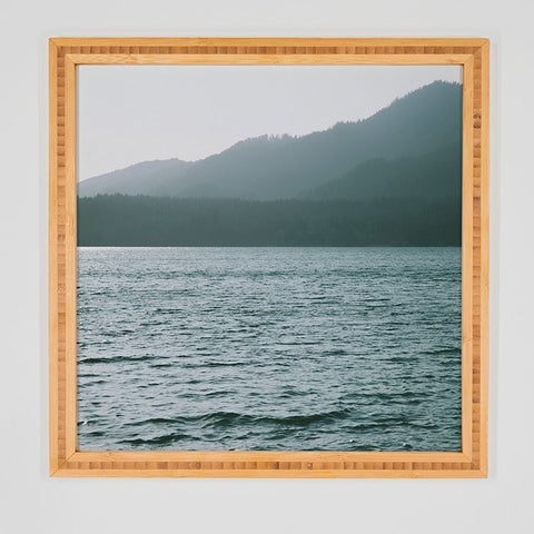 Hannah Kemp Summer Lake Days Framed Wall Art