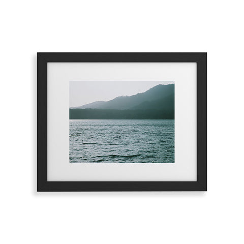 Hannah Kemp Summer Lake Days Framed Art Print