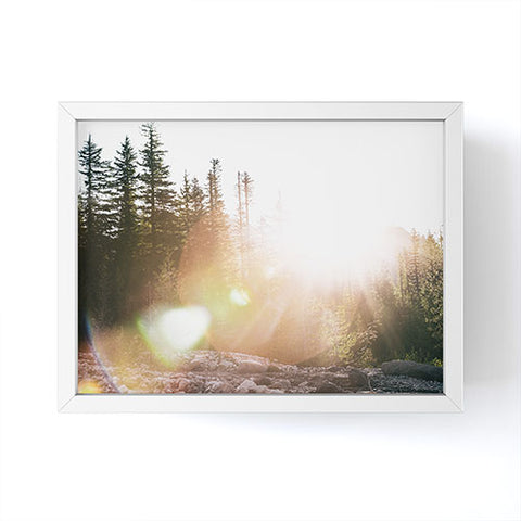 Hannah Kemp Sun Flare Framed Mini Art Print