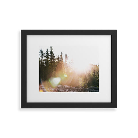 Hannah Kemp Sun Flare Framed Art Print