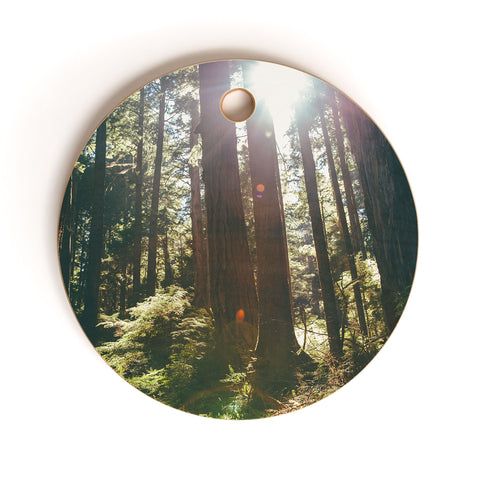 Hannah Kemp Sunny Forest Cutting Board Round