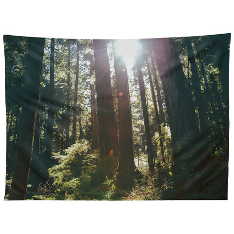 Hannah Kemp Sunny Forest Tapestry
