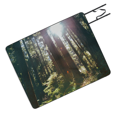 Hannah Kemp Sunny Forest Picnic Blanket