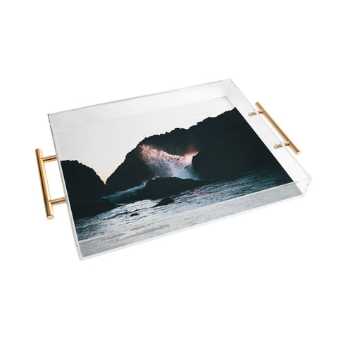 Hannah Kemp Sunset Splash Acrylic Tray
