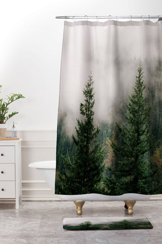 Hannah Kemp Sweet Solitude Shower Curtain And Mat