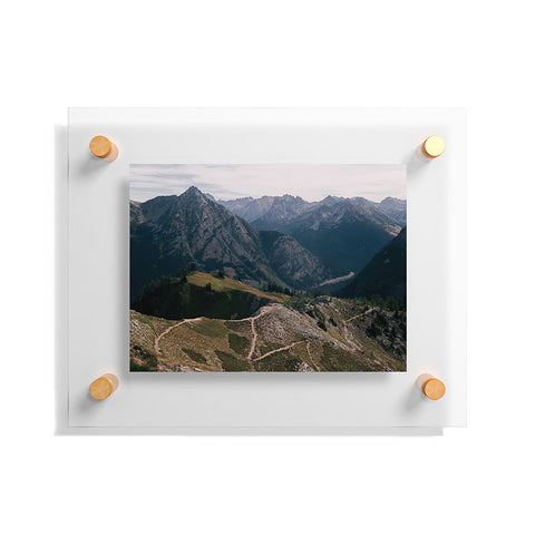 Hannah Kemp Switchbacks Floating Acrylic Print