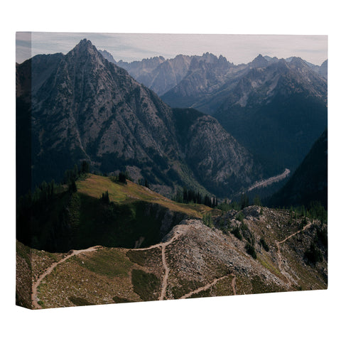Hannah Kemp Switchbacks Art Canvas