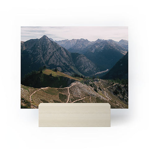 Hannah Kemp Switchbacks Mini Art Print