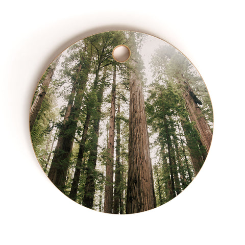 Hannah Kemp Tall Trees Cutting Board Round