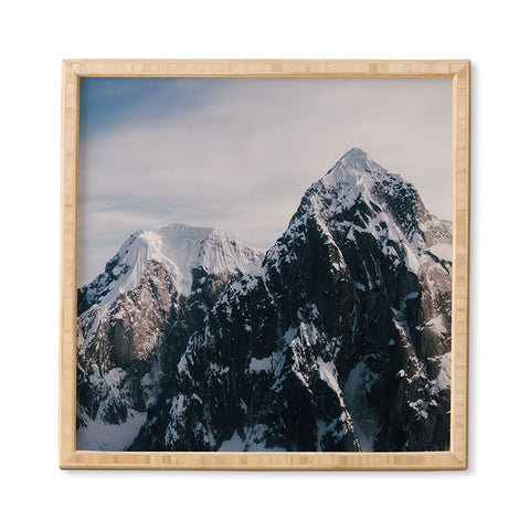 Hannah Kemp The Alaska Range Framed Wall Art