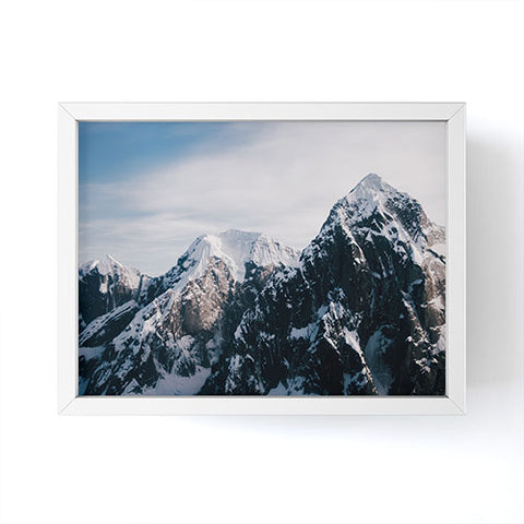 Hannah Kemp The Alaska Range Framed Mini Art Print