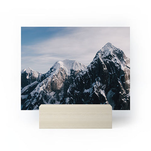 Hannah Kemp The Alaska Range Mini Art Print