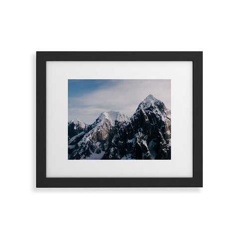 Hannah Kemp The Alaska Range Framed Art Print
