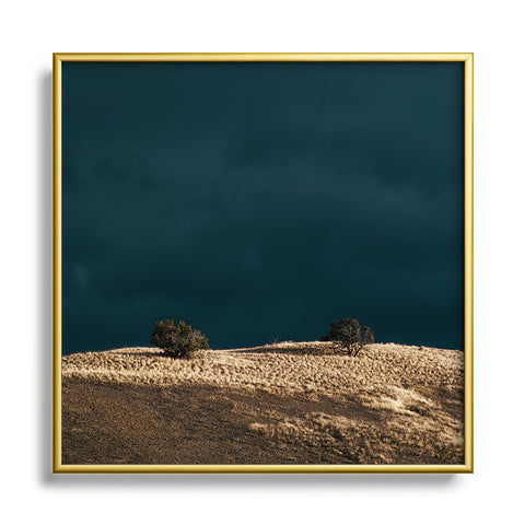 Hannah Kemp The Calm Before Square Metal Framed Art Print
