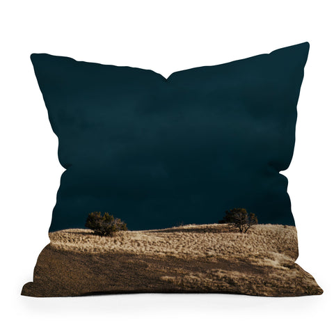 Hannah Kemp The Calm Before Outdoor Throw Pillow