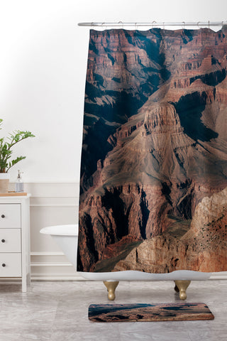 Hannah Kemp The Grand Canyon Shower Curtain And Mat