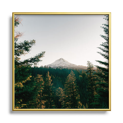 Hannah Kemp The Great Outdoors Square Metal Framed Art Print