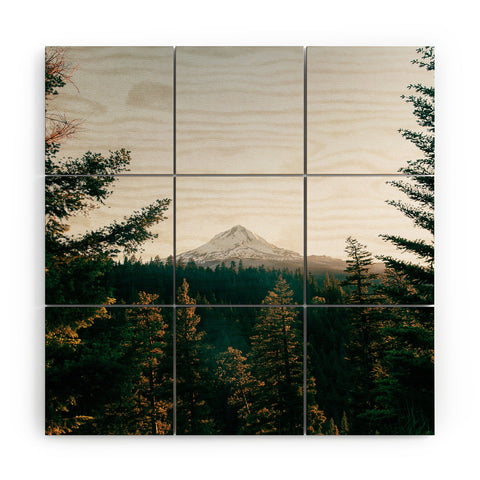 Hannah Kemp The Great Outdoors Wood Wall Mural