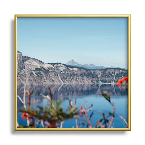 Hannah Kemp Thielsen from Crater Lake Square Metal Framed Art Print