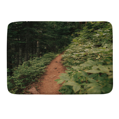 Hannah Kemp Through the Green Memory Foam Bath Mat