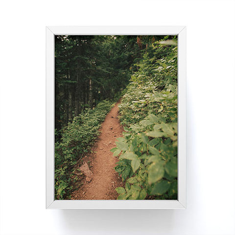 Hannah Kemp Through the Green Framed Mini Art Print