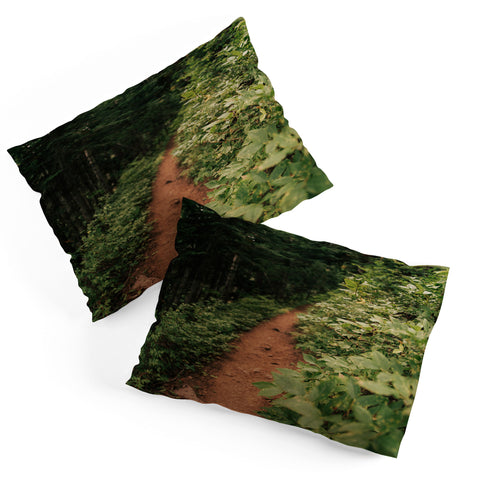 Hannah Kemp Through the Green Pillow Shams