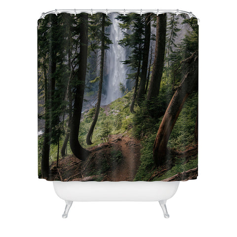 Hannah Kemp To the Falls Shower Curtain