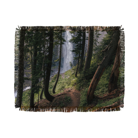 Hannah Kemp To the Falls Throw Blanket