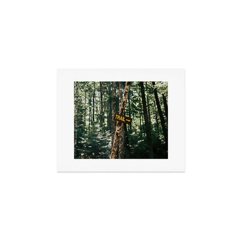 Hannah Kemp Trail Sign Art Print