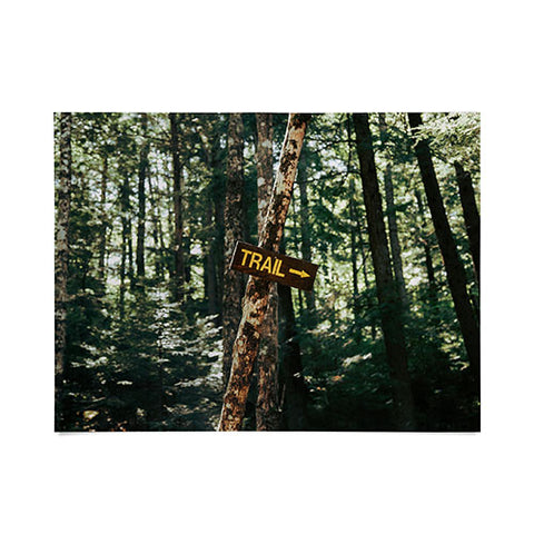 Hannah Kemp Trail Sign Poster