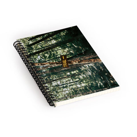 Hannah Kemp Trail Sign Spiral Notebook
