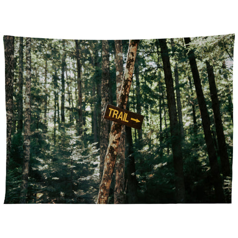 Hannah Kemp Trail Sign Tapestry