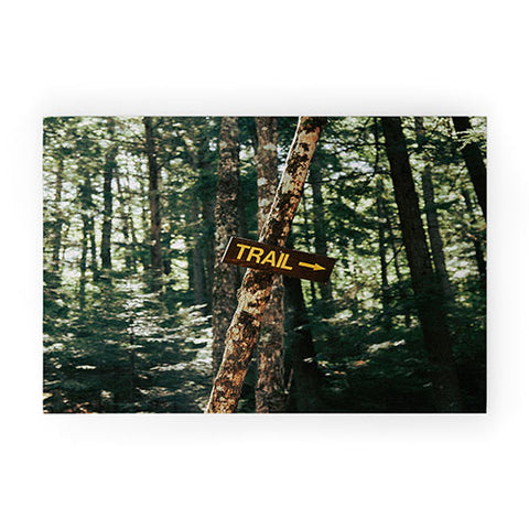 Hannah Kemp Trail Sign Welcome Mat