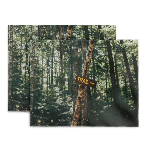Hannah Kemp Trail Sign Placemat