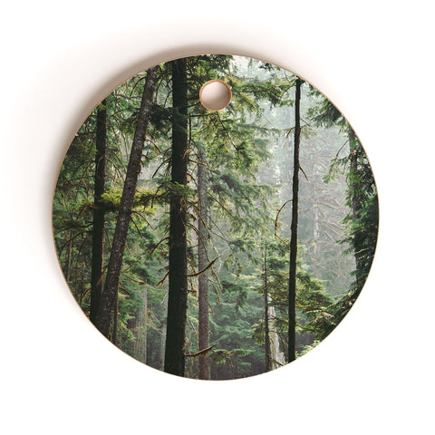 Hannah Kemp Tranquil Forest Cutting Board Round