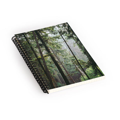Hannah Kemp Tranquil Forest Spiral Notebook