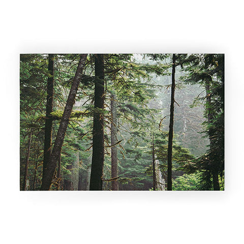 Hannah Kemp Tranquil Forest Welcome Mat