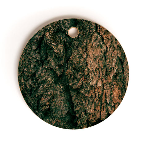 Hannah Kemp Tree Bark Cutting Board Round