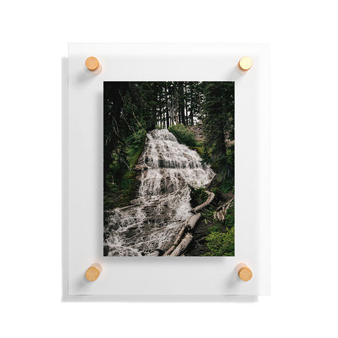 Hannah Kemp Umbrella Falls Floating Acrylic Print