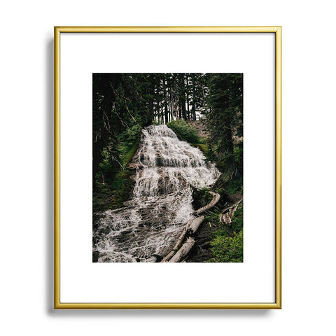 Hannah Kemp Umbrella Falls Metal Framed Art Print