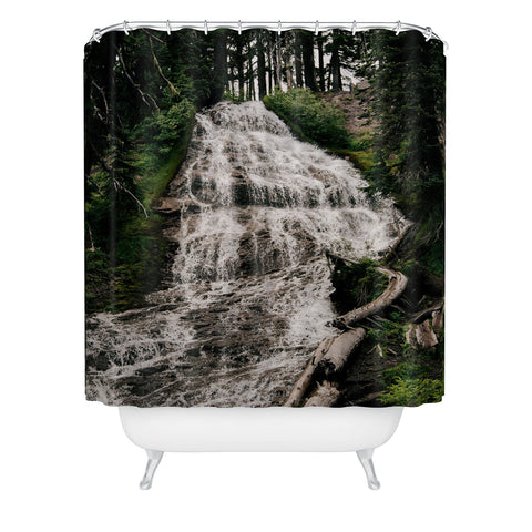 Hannah Kemp Umbrella Falls Shower Curtain