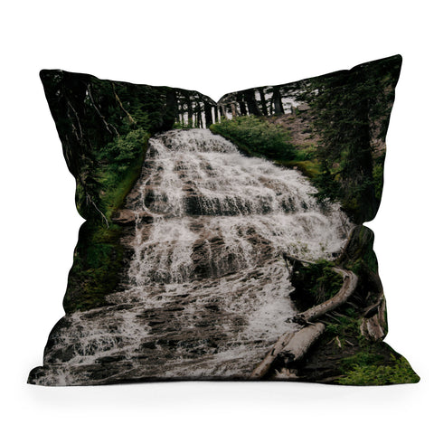 Hannah Kemp Umbrella Falls Outdoor Throw Pillow