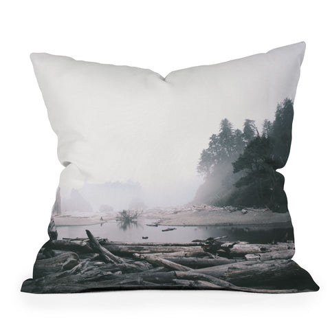 Hannah Kemp Washington Coast Outdoor Throw Pillow