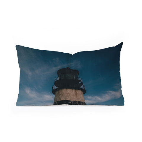Hannah Kemp Washington Lighthouse Oblong Throw Pillow