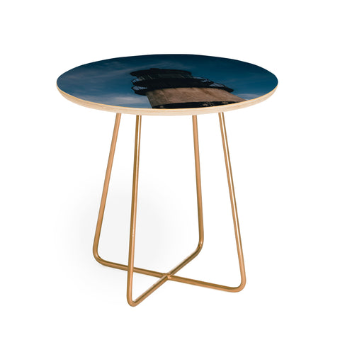 Hannah Kemp Washington Lighthouse Round Side Table