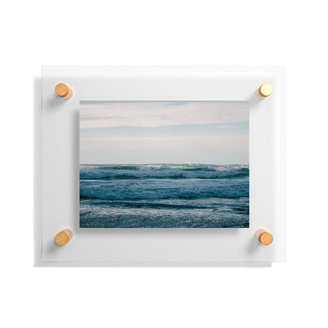 Hannah Kemp Waves Floating Acrylic Print