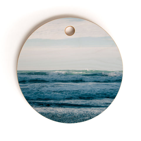 Hannah Kemp Waves Cutting Board Round